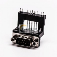 D Sub 9 Pin Solder 90 Degree Male Through Hole Elevated socket for PCB D Sub 9 Pin Solder 90 Degree Male Through Hole Elevated socket for PCB