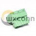 Plug-in Screw PCB Terminal Block 4pin Socket Right Angled Green Connector Plug-in Screw PCB Terminal Block 4pin Socket Right Angled Green Connector
