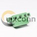 Terminal Block Automotive Right Angled Cable Connector with Clamp Type