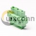 Plug in Terminal Block Straight Through Hole 3pin Green Clamp Type Plug in Terminal Block Straight Through Hole 3pin Green Clamp Type