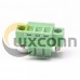 Terminal Block Pluggable Clamp Type to Screw Terminal Green Cable Connector Terminal Block Pluggable Clamp Type to Screw Terminal Green Cable Connector