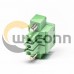 Terminal Block Pluggable Clamp Type to Screw Terminal Green Cable Connector Terminal Block Pluggable Clamp Type to Screw Terminal Green Cable Connector