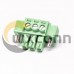Terminal Block Pluggable Clamp Type to Screw Terminal Green Cable Connector Terminal Block Pluggable Clamp Type to Screw Terminal Green Cable Connector