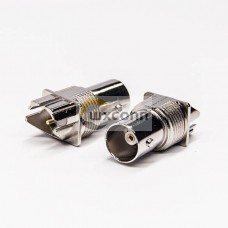 Best Buy BNC Connector Straight Bulkhead Female for Edge Mount Best Buy BNC Connector Straight Bulkhead Female for Edge Mount