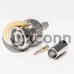 BNC Male Connector 180 Degree Plug Crimp Type for RG58 Coaxial Cable BNC Male Connector 180 Degree Plug Crimp Type for RG58 Coaxial Cable