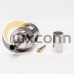 BNC Male Connector 180 Degree Plug Crimp Type for RG58 Coaxial Cable BNC Male Connector 180 Degree Plug Crimp Type for RG58 Coaxial Cable