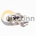 BNC Straight Plug Connector Crimp Type for Coaxial Cable BNC Straight Plug Connector Crimp Type for Coaxial Cable