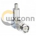 Coax To BNC Connector Right Angle Male Type Crimp Cable
