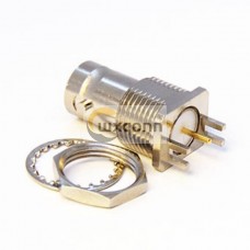 75 Ohm Edge Mount BNC Connector Female 180 Degree For 2.4mm PCB Thickness 75 Ohm Edge Mount BNC Connector Female 180 Degree For 2.4mm PCB Thickness