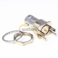 75 Ohm Female Bulkhead PCB Connector 3.2mm Edge Mount 75 Ohm Female Bulkhead PCB Connector 3.2mm Edge Mount