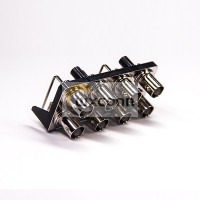 8 Holes BNC Connector Female Right Angled PCB Mount DIP Type 8 Holes BNC Connector Female Right Angled PCB Mount DIP Type