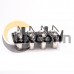 8 Holes BNC Connector Female Right Angled PCB Mount DIP Type 8 Holes BNC Connector Female Right Angled PCB Mount DIP Type