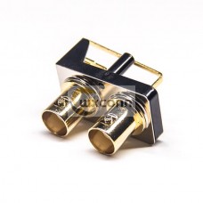 75Ohm BNC Jack Right Angled Through Hole 50Ohm for PCB Mount 75Ohm BNC Jack Right Angled Through Hole 50Ohm for PCB Mount