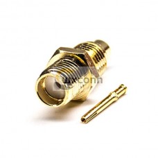 SMA Coaxial Sraight Bulkhead Female Connector SMA Coaxial Sraight Bulkhead Female Connector
