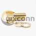 SMA Connector Bulkhead R/A Female Through Hole for PCB Gold Plated SMA Connector Bulkhead R/A Female Through Hole for PCB Gold Plated