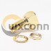 SMA Connector Bulkhead R/A Female Through Hole for PCB Gold Plated SMA Connector Bulkhead R/A Female Through Hole for PCB Gold Plated