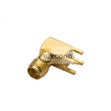 Mount Through Hole Connector 90 Degree with Gold Plated