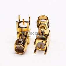 SMA Female Right Angle PCB Mount Connector SMA Female Right Angle PCB Mount Connector