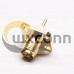 SMA Connector Female 180 Degree 4 Hole Flange for Panel Mount with Extend PTFE SMA Connector Female 180 Degree 4 Hole Flange for Panel Mount with Extend PTFE