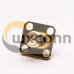 SMA Connector Female 180 Degree 4 Hole Flange for Panel Mount with Extend PTFE SMA Connector Female 180 Degree 4 Hole Flange for Panel Mount with Extend PTFE