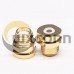 SMA SMT 180 Degree Jack Front Bulkhead Gold Plating