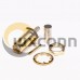 SMA Female Crimp Connector 180 Degree Bulkhead Gold Plating SMA Female Crimp Connector 180 Degree Bulkhead Gold Plating