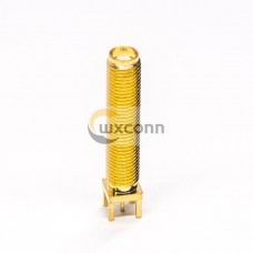 Jack SMA Connector Straight Through Hole for PCB Mount Gold Plating Jack SMA Connector Straight Through Hole for PCB Mount Gold Plating
