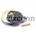 RP SMA Male Connector 180 Degree Solder Type Black Plastic Shell Nickel Plating RP SMA Male Connector 180 Degree Solder Type Black Plastic Shell Nickel Plating