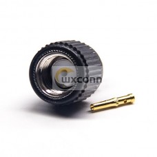RP SMA Male Connector 180 Degree Solder Type Black Plastic Shell Nickel Plating RP SMA Male Connector 180 Degree Solder Type Black Plastic Shell Nickel Plating