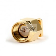 SMA Connector RP-Male Straight For PCB Mount