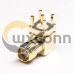 SMA 90 Degree Jack Connector Through Hole for PCB Mount SMA 90 Degree Jack Connector Through Hole for PCB Mount