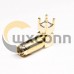 SMA Connector Angled Threaded 50 Ohm Through Hole Gold Plating