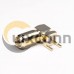 SMA Connector Right Angled Through Hole Gold Plating Panel Mount
