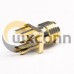 SMA Edge Mount Connector Straight Female PCB Mount Gold Plating SMA Edge Mount Connector Straight Female PCB Mount Gold Plating