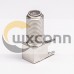 2pcs F Connector Coaxial Female 90 Degree Through Hole for PCB Mount 2pcs F Connector Coaxial Female 90 Degree Through Hole for PCB Mount