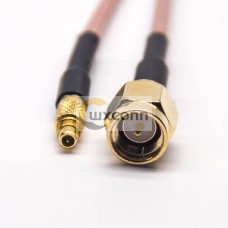 MMCX to SMA Cable MMCX Male Straight to SMA Straight Male Coaxial Cable with RG316 MMCX to SMA Cable MMCX Male Straight to SMA Straight Male Coaxial Cable with RG316