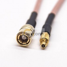 MMCX Cable 180 Degree Male to SMB Male Straight Cable with RG316 MMCX Cable 180 Degree Male to SMB Male Straight Cable with RG316