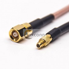 MMCX Connector Straight Male to SMC Straight Female Coaxial Cable with RG316 MMCX Connector Straight Male to SMC Straight Female Coaxial Cable with RG316