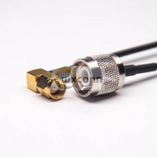 TNC Male to SMA Male Cable RP Right Angle RF Coax Cable TNC Male to SMA Male Cable RP Right Angle RF Coax Cable
