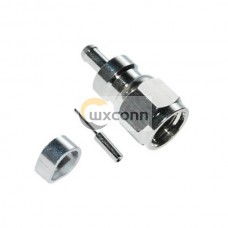 F Connector RG58 RF Coax Straight Plug for Cable