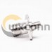 TNC to SMA Connector Female to Female 180 Degree 4 Hole Flange Stainless Steel