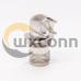 TNC Angle Connector Female Bulkhead for PCB Mount