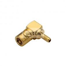 SMB Connector Right Angle Plug for Cable RG178 SMB Connector Right Angle Plug for Cable RG178