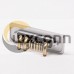 D sub 13w3 Connector Waterproof Female Power 90° Through Hole D sub 13w3 Connector Waterproof Female Power 90° Through Hole