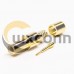 SMB Female Crimp Connector 180 Degree for Cable Gold Plating SMB Female Crimp Connector 180 Degree for Cable Gold Plating