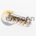 D SUB Staking Female Power 9W4 R/A Solder Type For PCB Mount