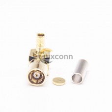 Right Angle SMB Male Crimp Type For Rg174 Cable Right Angle SMB Male Crimp Type For Rg174 Cable