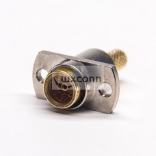 Microwave BMA Connector 2 Hole Flange Male for Cable Microwave BMA Connector 2 Hole Flange Male for Cable