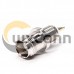 TNC Female Bulkhead Connector Panel Mount Female 180 Degree Solder Type for Coaxial Cable TNC Female Bulkhead Connector Panel Mount Female 180 Degree Solder Type for Coaxial Cable