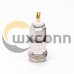 TNC Female Bulkhead Connector Panel Mount Female 180 Degree Solder Type for Coaxial Cable TNC Female Bulkhead Connector Panel Mount Female 180 Degree Solder Type for Coaxial Cable